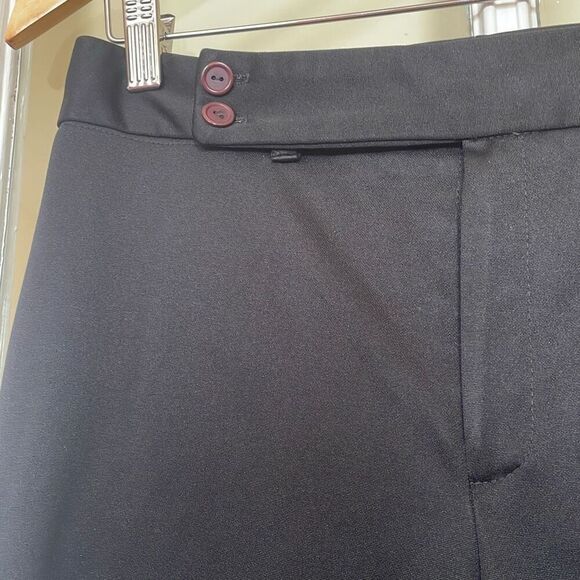 Amy Byer polyester women’s black wide leg pants trousers for work or the office - Picture 6 of 12